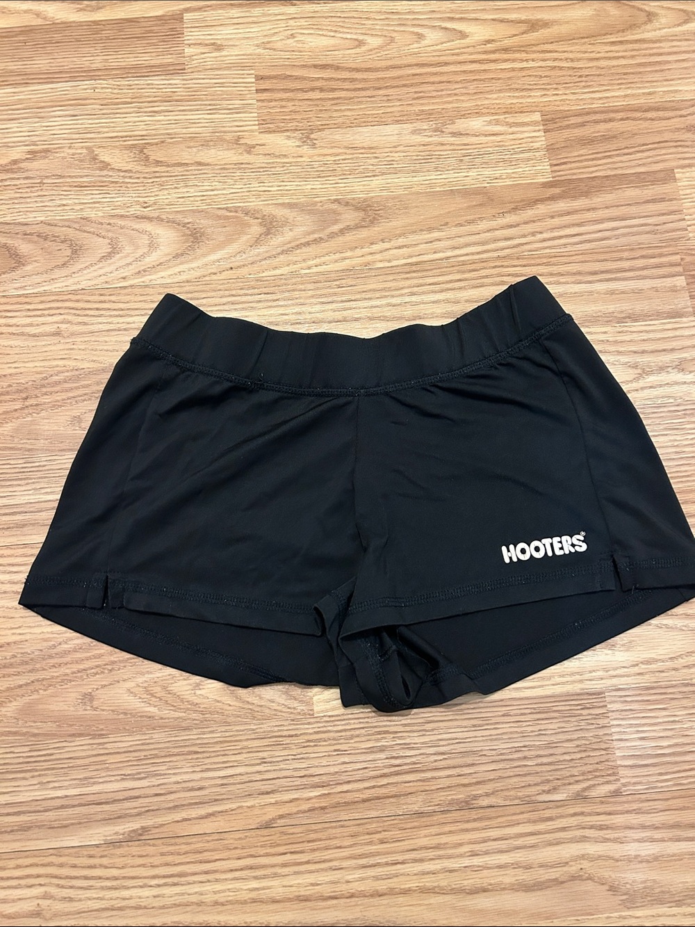Hooters Black Athletic Performance Shorts